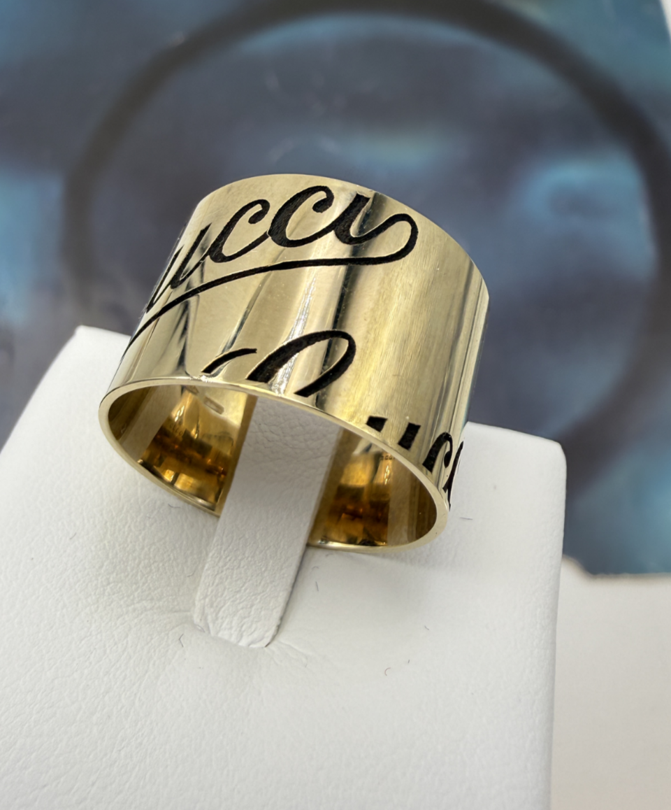 Anello firmato in oro 18 kt, Norelli Gioielli