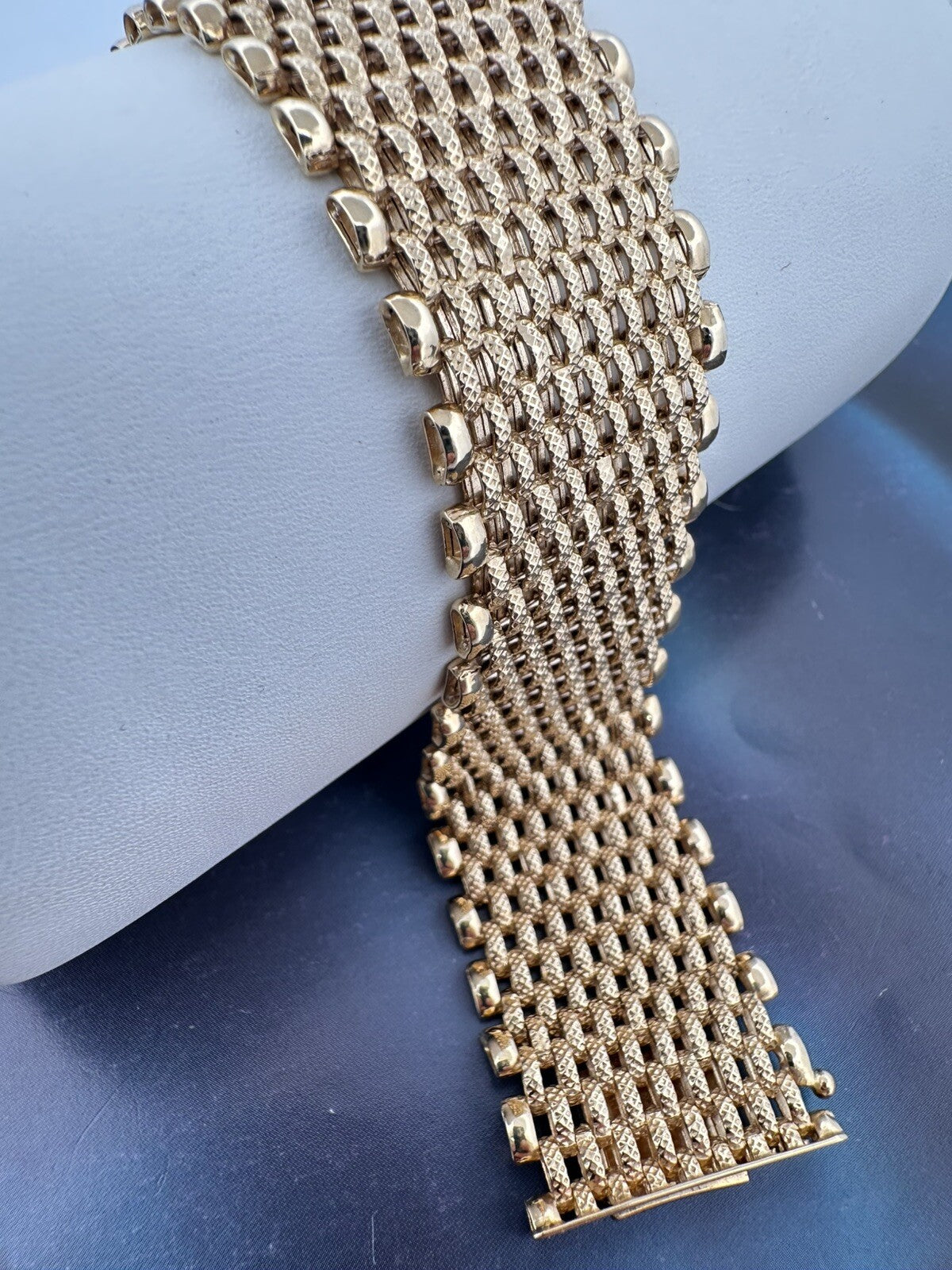 Bracciale tappeto in oro giallo massiccio 18 kt – foto 16