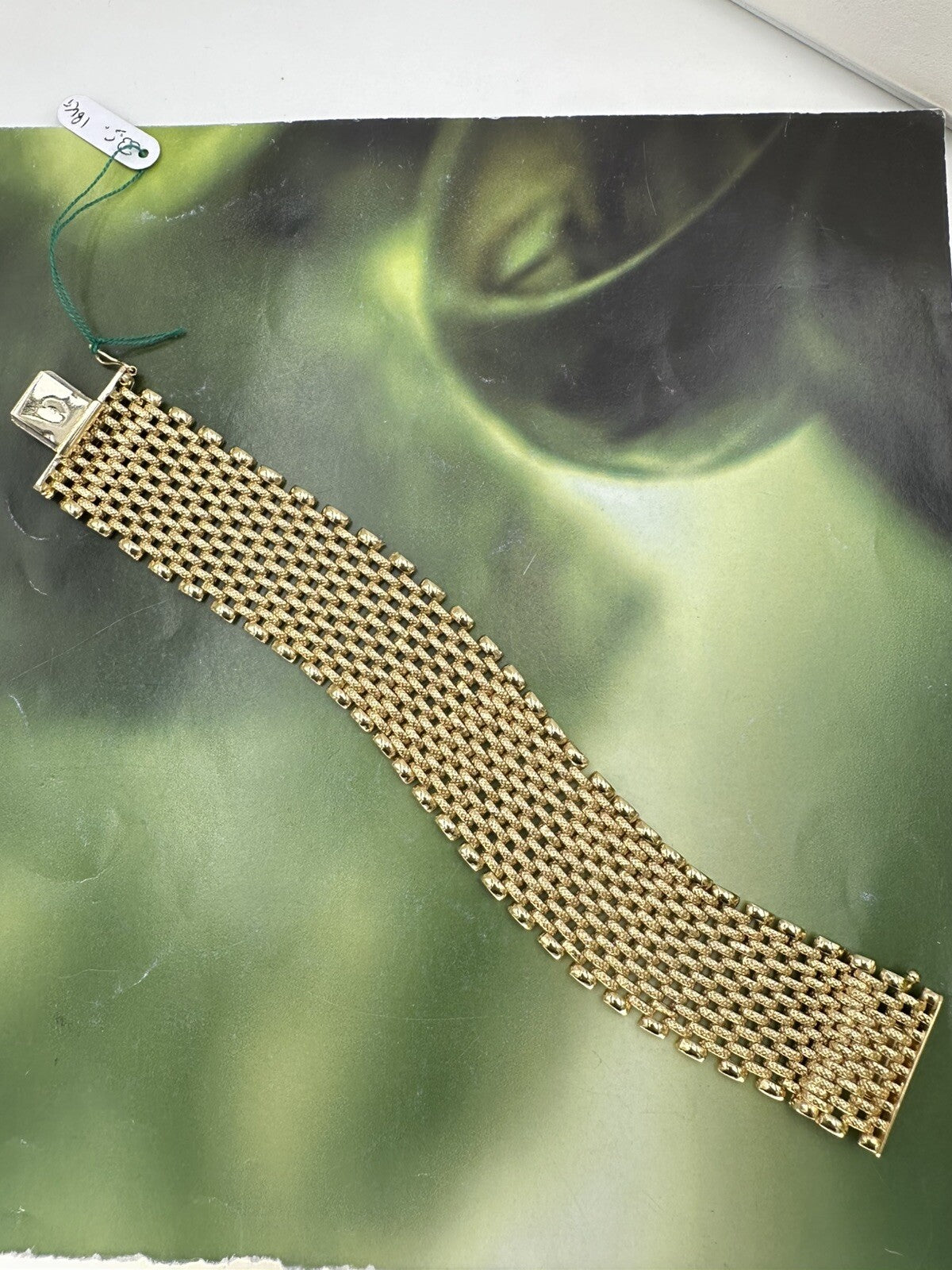 Bracciale tappeto in oro giallo massiccio 18 kt – foto 14