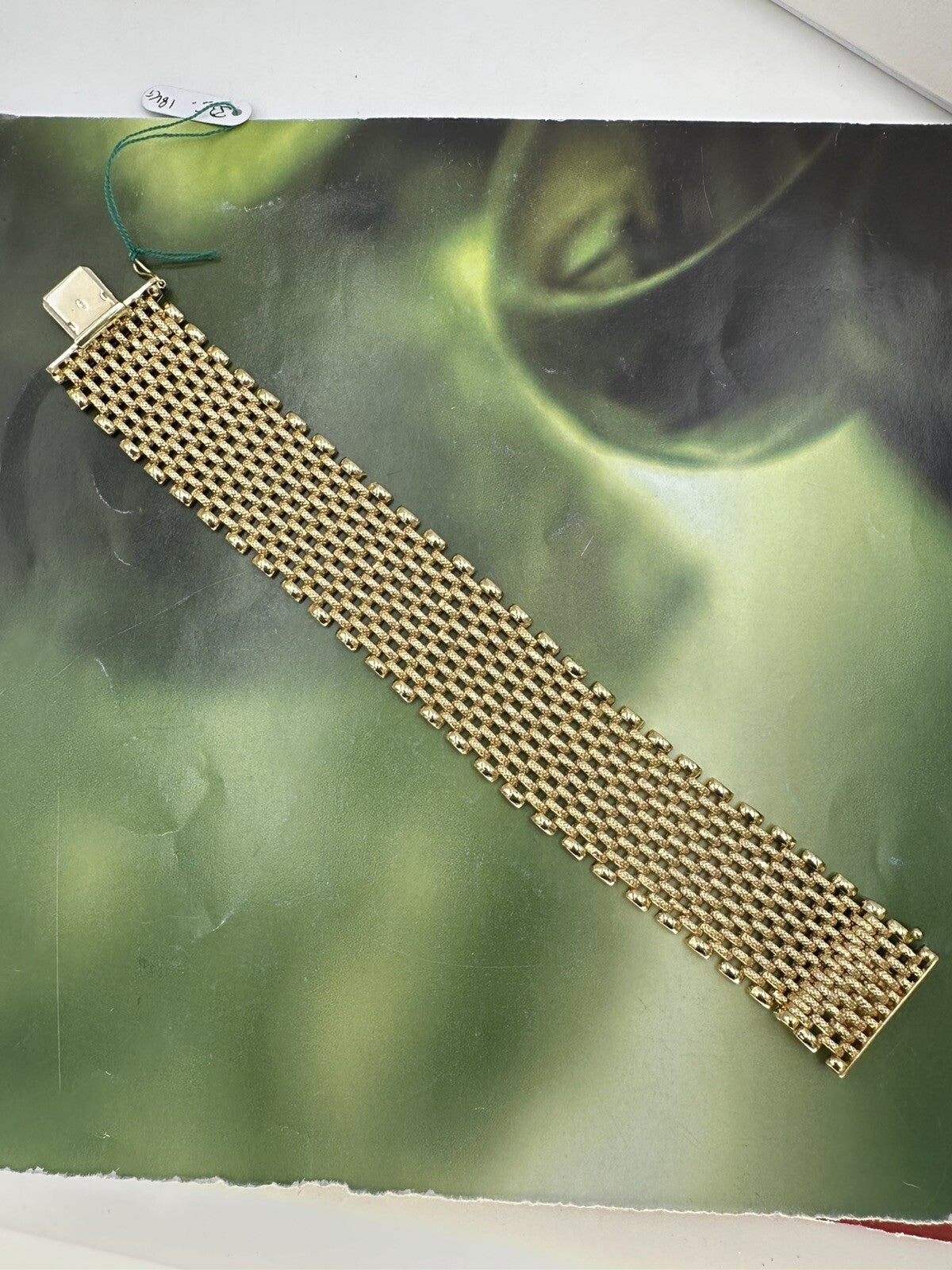 Bracciale tappeto in oro giallo massiccio 18 kt – foto 22