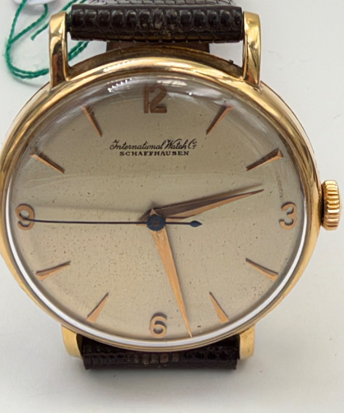 Orologio IWC Schaffhausen calibro 60 in oro 18 kt, anni '40 – foto 2
