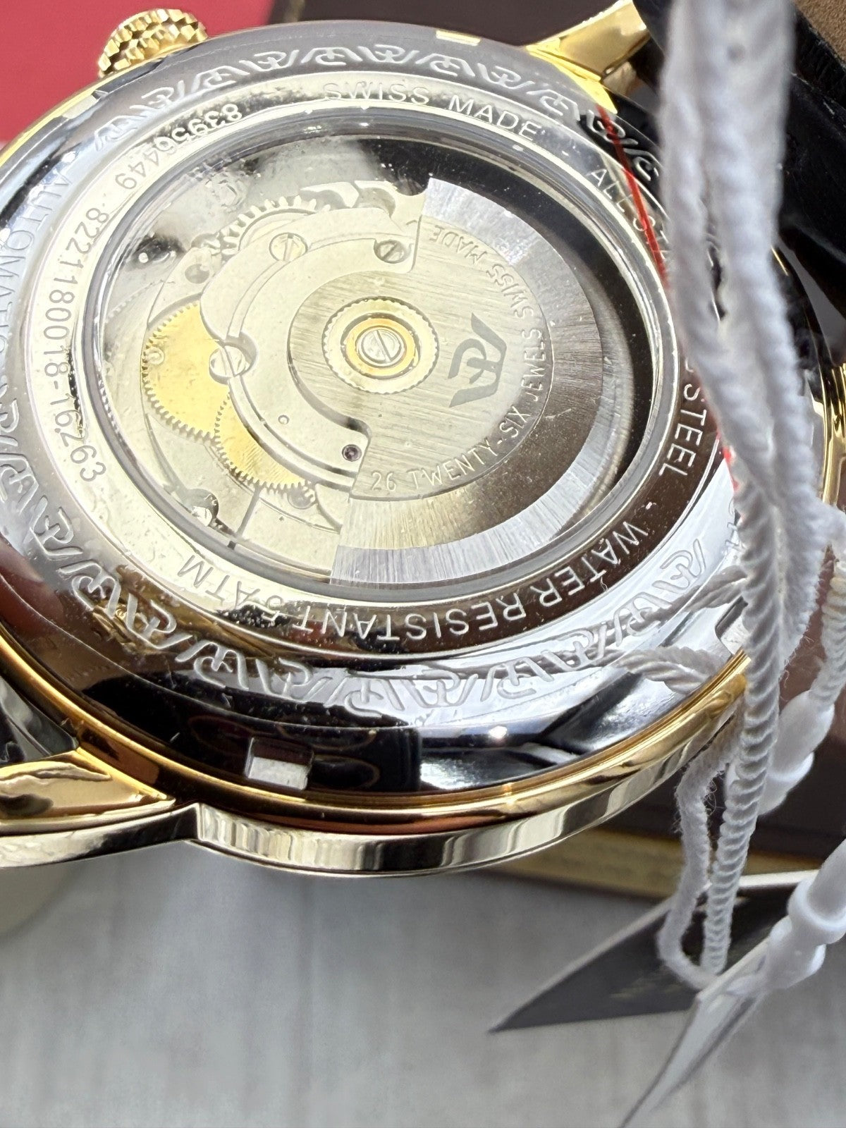 Orologio Philip Watch Sunray automatico in acciaio dorato, 41 mm – foto 13