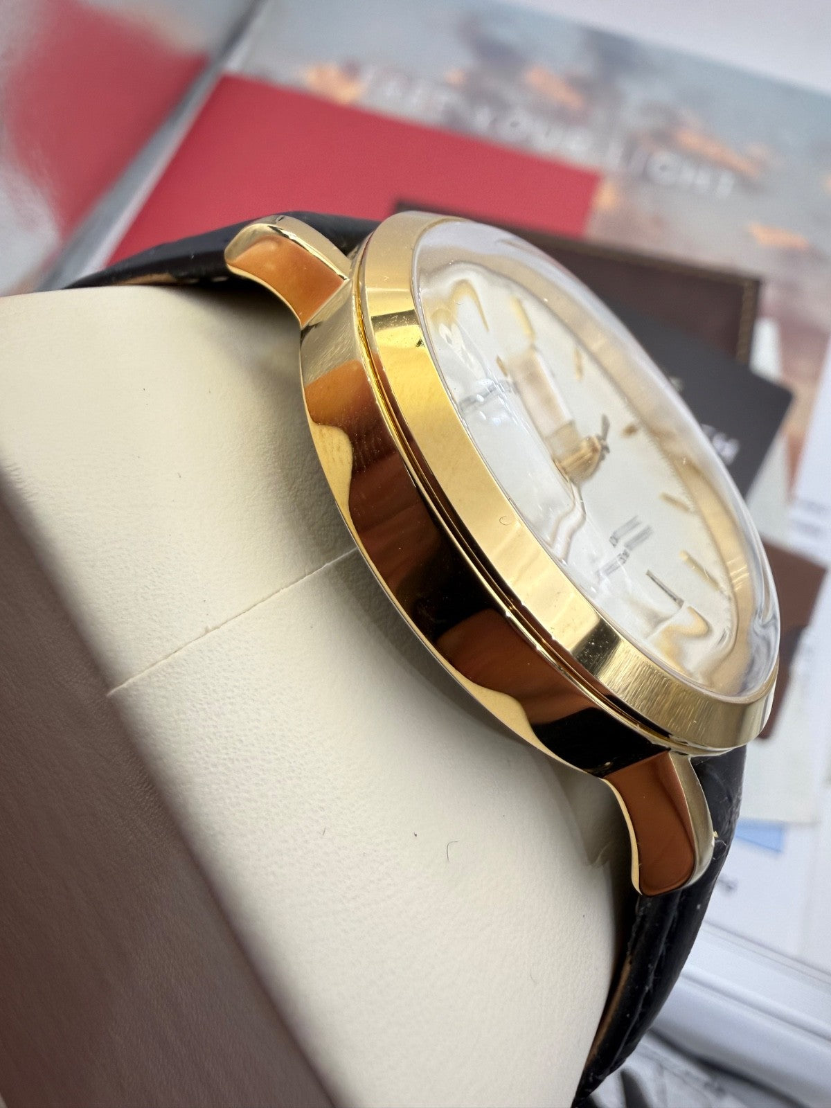 Orologio Philip Watch Sunray automatico in acciaio dorato, 41 mm – foto 9